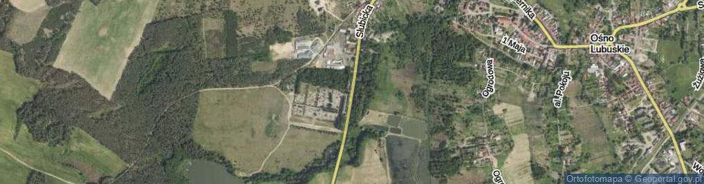 Zdjęcie satelitarne Słubicka ul.